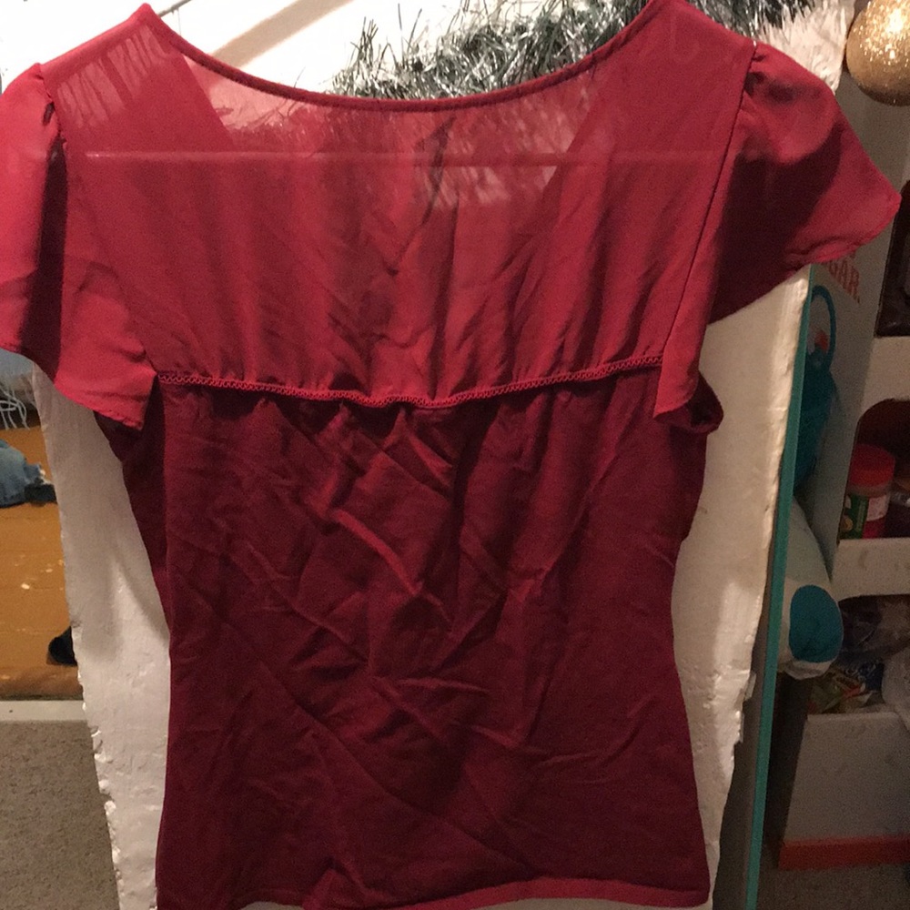 Red blouse - Picture 2 of 3